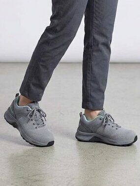 Thorogood AST NEW Low Composite Toe Durable Gray Safety Top Work Shoe, sz 7